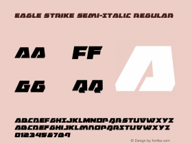 Eagle Strike Semi-Italic