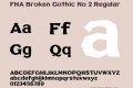 FHA Broken Gothic No 2