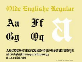 Olde Englishe