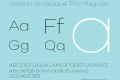 Galano Grotesque Thin