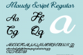 Maudy Script