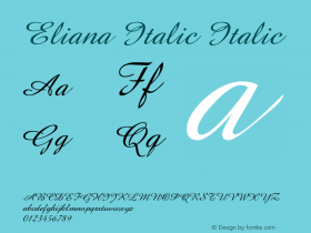 Eliana Italic