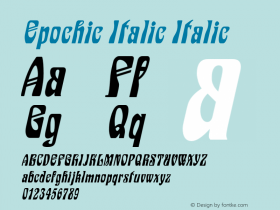 Epochic Italic