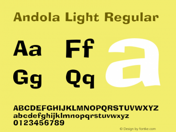 Andola Light