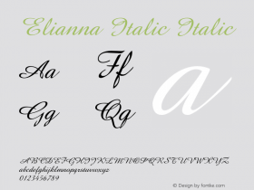 Elianna Italic