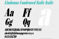 Lindonna Condensed Italic