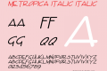 Metropica Italic