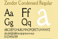 Zendor Condensed