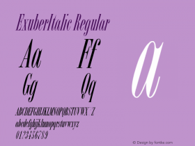 ExuberItalic