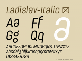 Ladislav-Italic