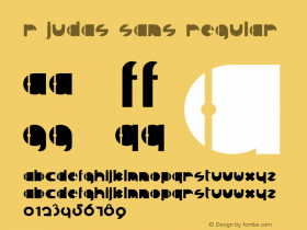 R Judas Sans