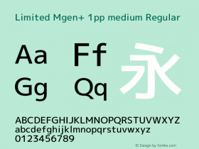 Limited Mgen+ 1pp medium