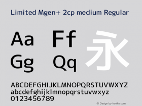Limited Mgen+ 2cp medium