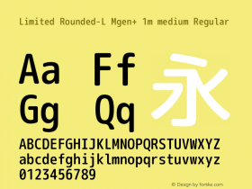 Limited Rounded-L Mgen+ 1m medium