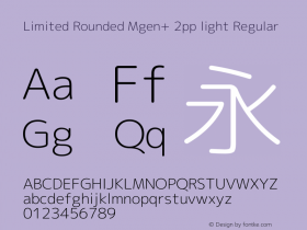 Limited Rounded Mgen+ 2pp light