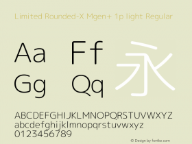 Limited Rounded-X Mgen+ 1p light