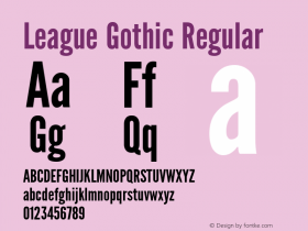 League Gothic