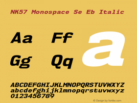 NK57 Monospace Se Eb