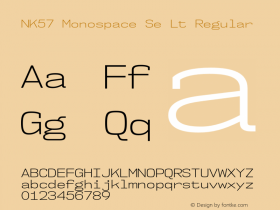 NK57 Monospace Se Lt