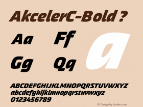 AkcelerC-Bold