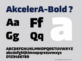 AkcelerA-Bold