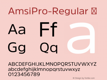 AmsiPro-Regular