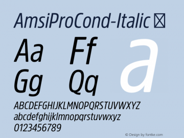 AmsiProCond-Italic