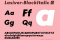 Lasiver-BlackItalic