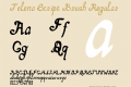 Telena Script Brush