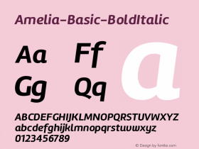Amelia-Basic-BoldItalic