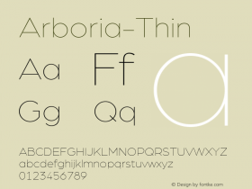 Arboria-Thin