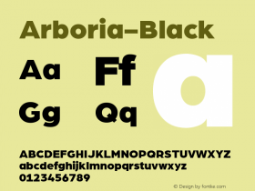 Arboria-Black