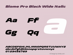 Biome Pro Black Wide