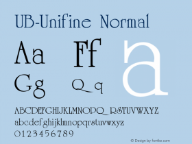 UB-Unifine