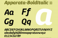 Apparata-BoldItalic