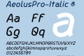 AeolusPro-Italic