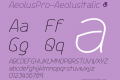 AeolusPro-AeolusItalic