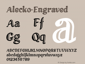 Alecko-Engraved