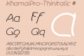 KhamaiPro-ThinItalic