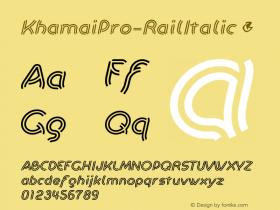 KhamaiPro-RailItalic