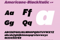 Americane-BlackItalic