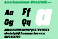 AmericaneCond-BlackItalic