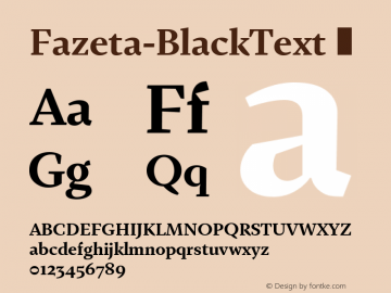 Fazeta-BlackText