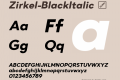 Zirkel-BlackItalic