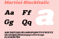 Martini-BlackItalic