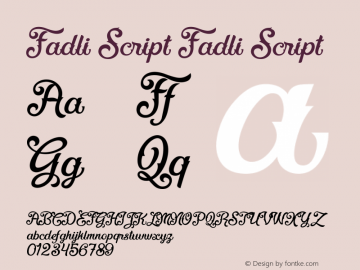 Fadli Script