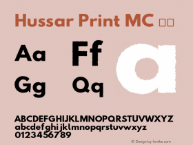 Hussar Print MC