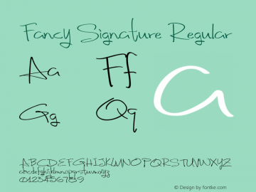 Fancy Signature