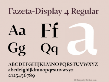 Fazeta-Display 4