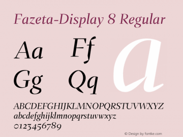 Fazeta-Display 8